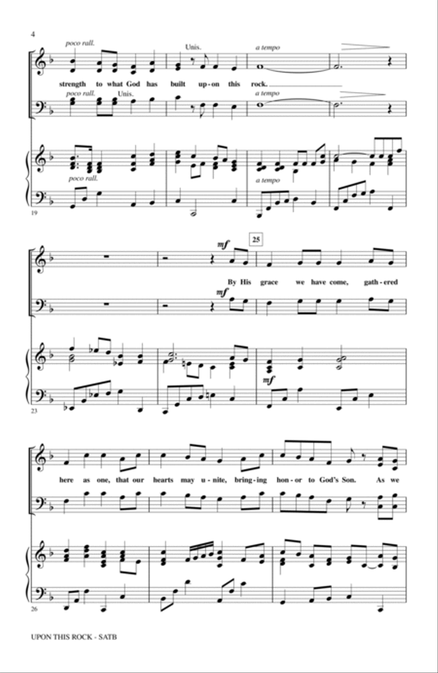 Upon This Rock Upon This Rock 4-Part scores gallery preview page 3