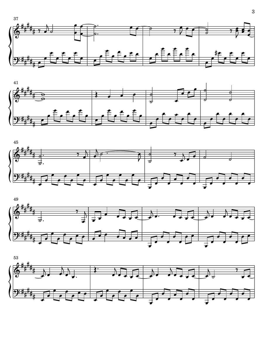 Kyoto Piano Solo scores gallery preview page 3