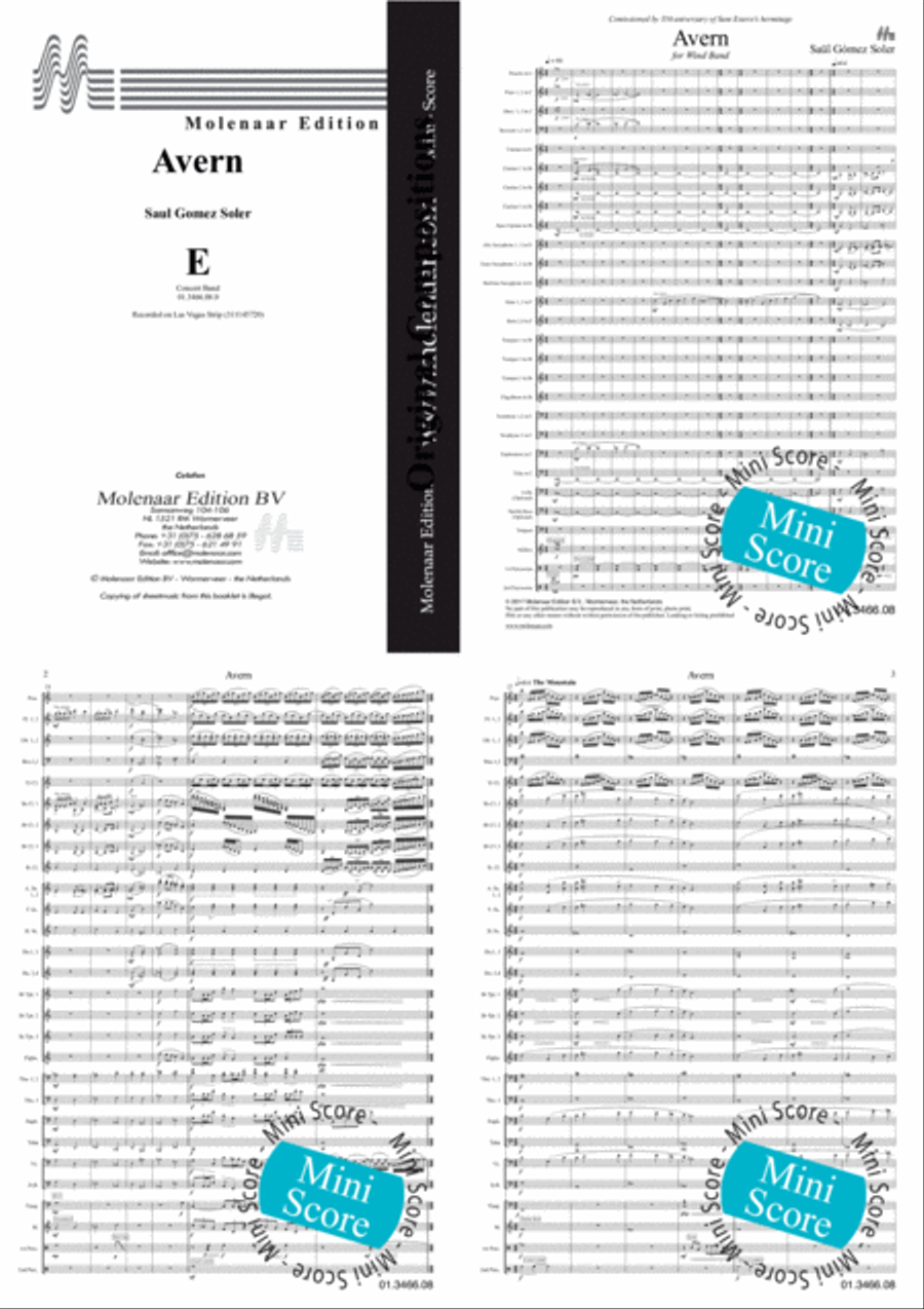 Avern Concert Band scores gallery preview page 2