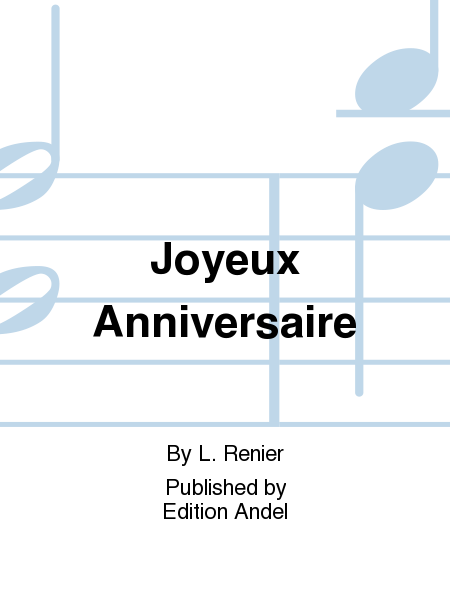 Joyeux Anniversaire