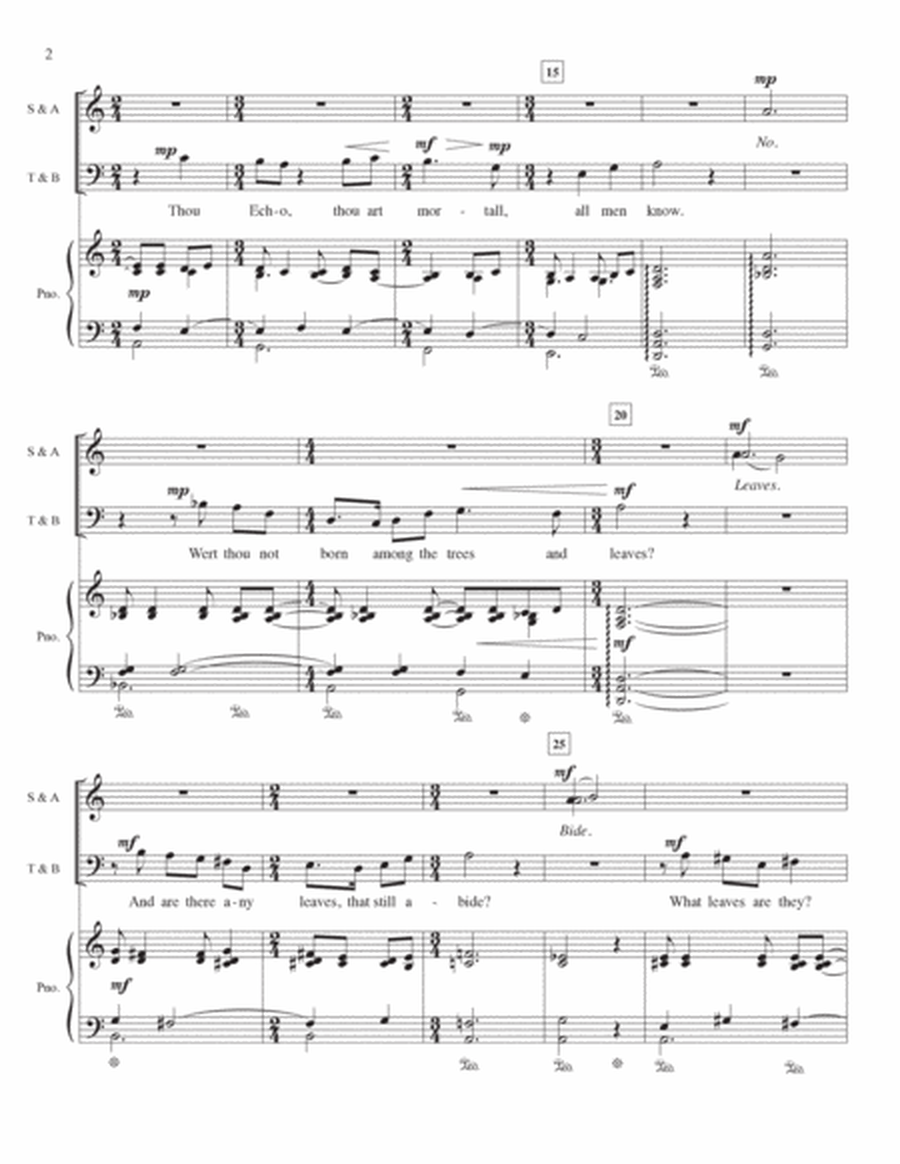 Heaven (Choral Score) image number null