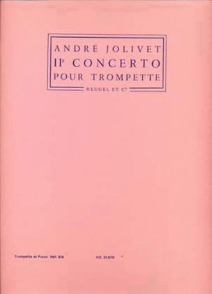 Book cover for Trumpet Concerto No.2