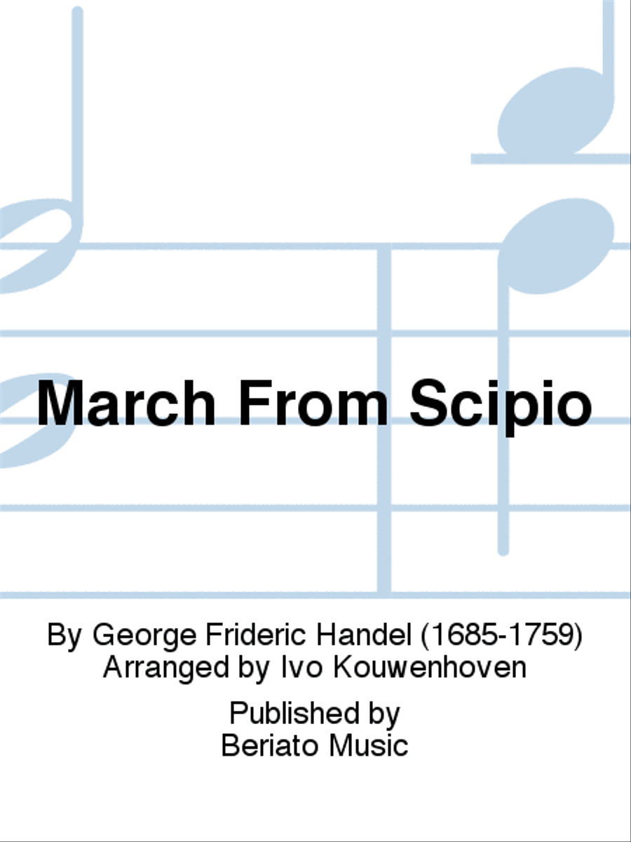 March From Scipio Brass Band scores gallery preview page 1