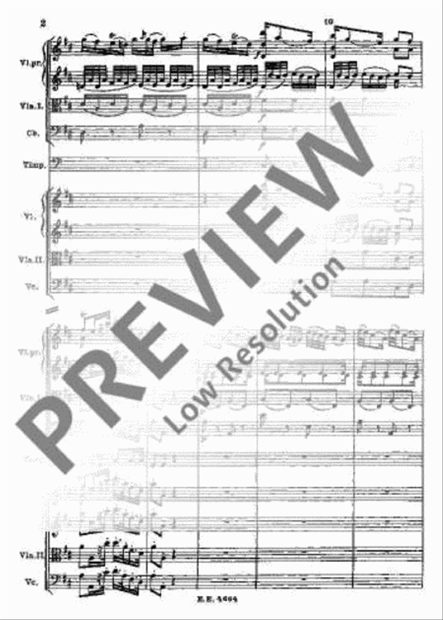Serenade No. 6 D major Chamber Orchestra scores gallery preview page 7