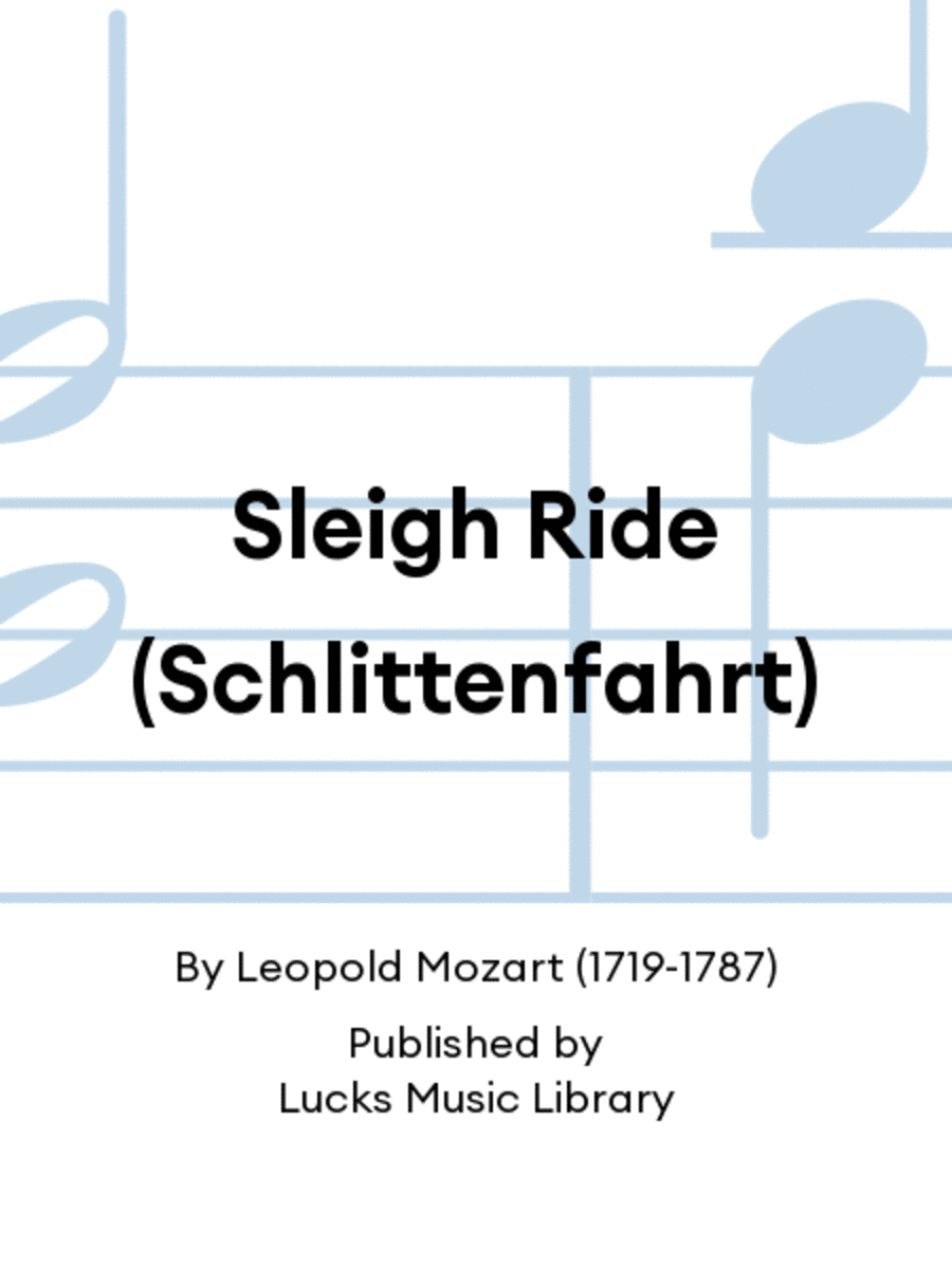 Sleigh Ride (Schlittenfahrt) Trumpet scores gallery preview page 1