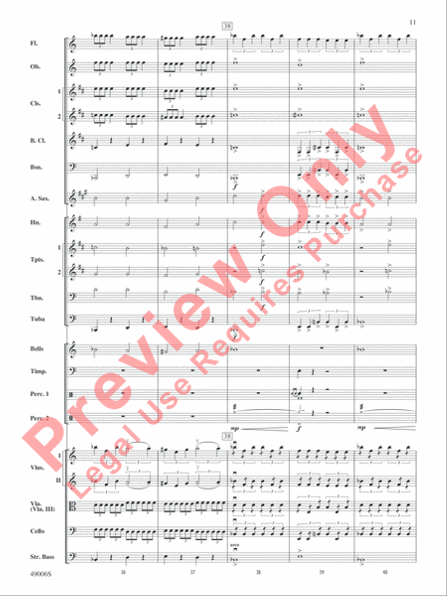 Swan Lake Full Orchestra scores gallery preview page 12