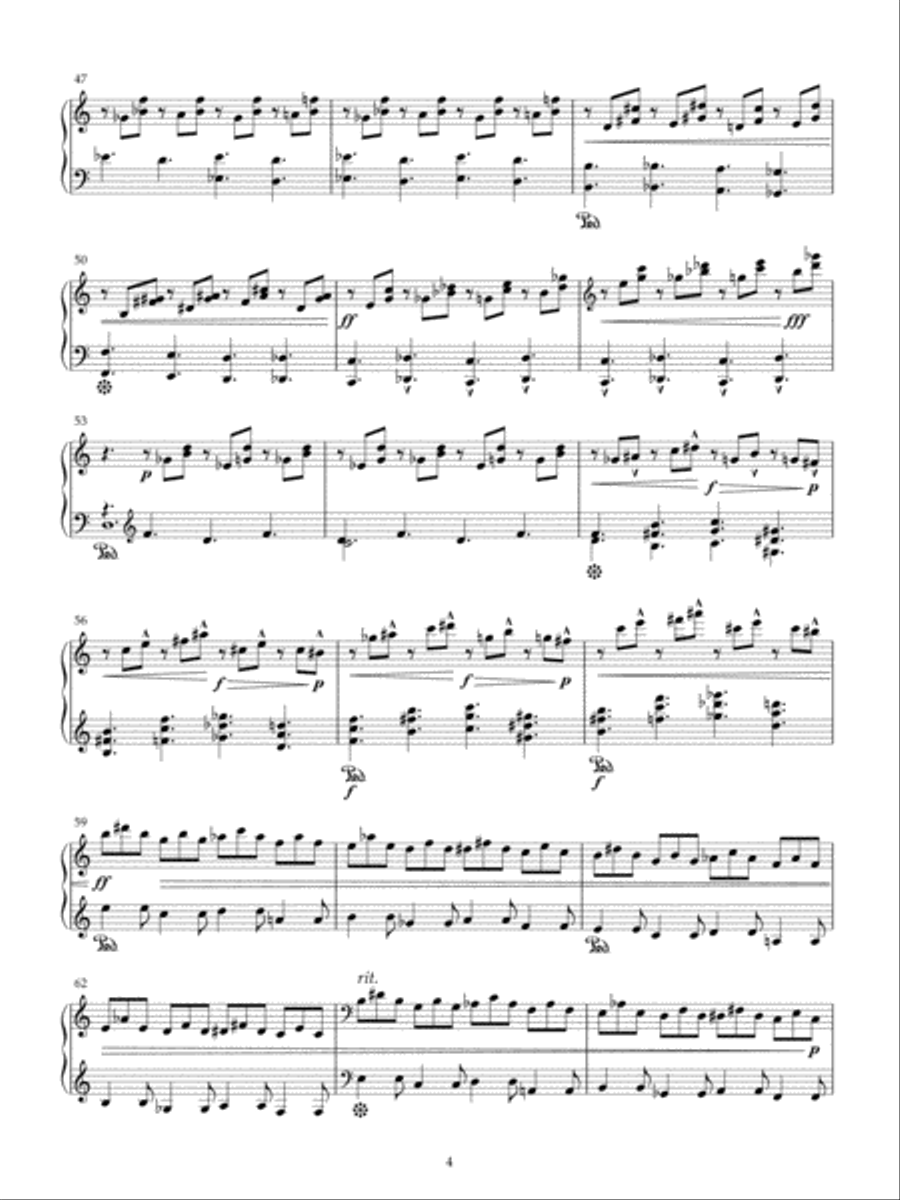 Toccata (2010) Toccata (2010) Piano Solo scores gallery preview page 4