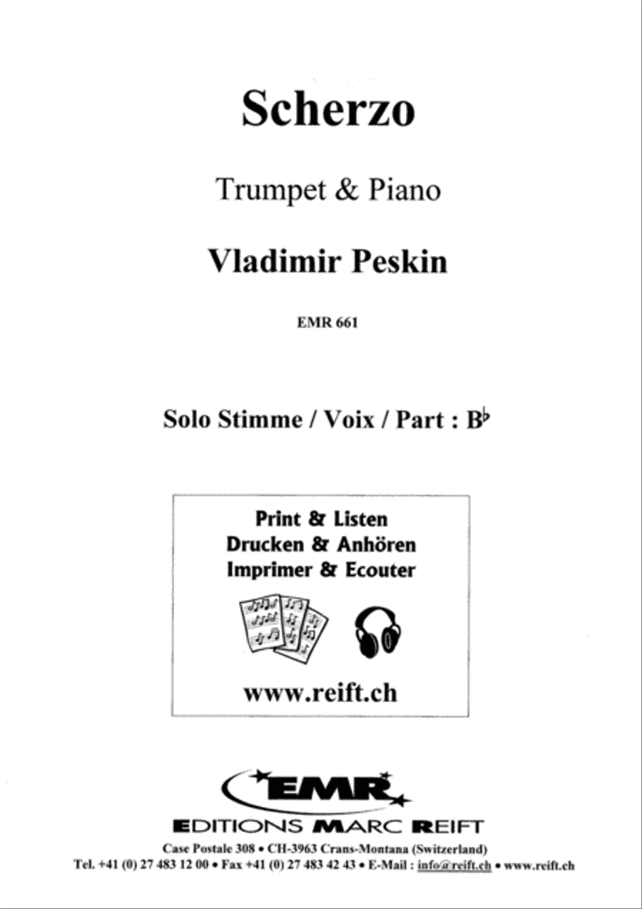 Scherzo Scherzo Cornet scores gallery preview page 2