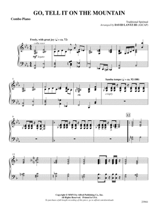 Go, Tell It on the Mountain: Piano Accompaniment