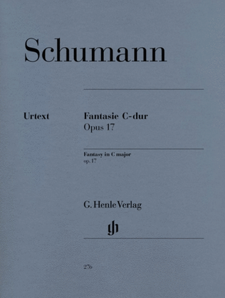 Book cover for Schumann - Fantasy C Major Op 17
