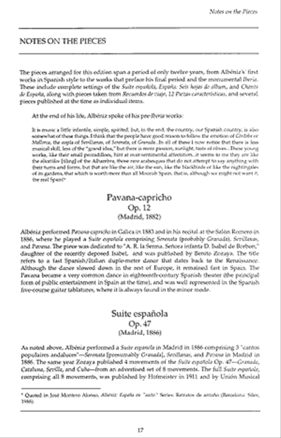 Isaac Albeniz: 26 Pieces Arranged for Guitar Acoustic Guitar scores gallery preview page 2