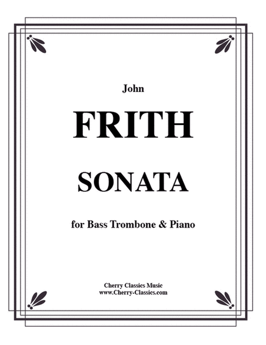 Sonata for Bass Trombone and Piano image number null