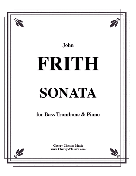 Sonata for Bass Trombone and Piano image number null