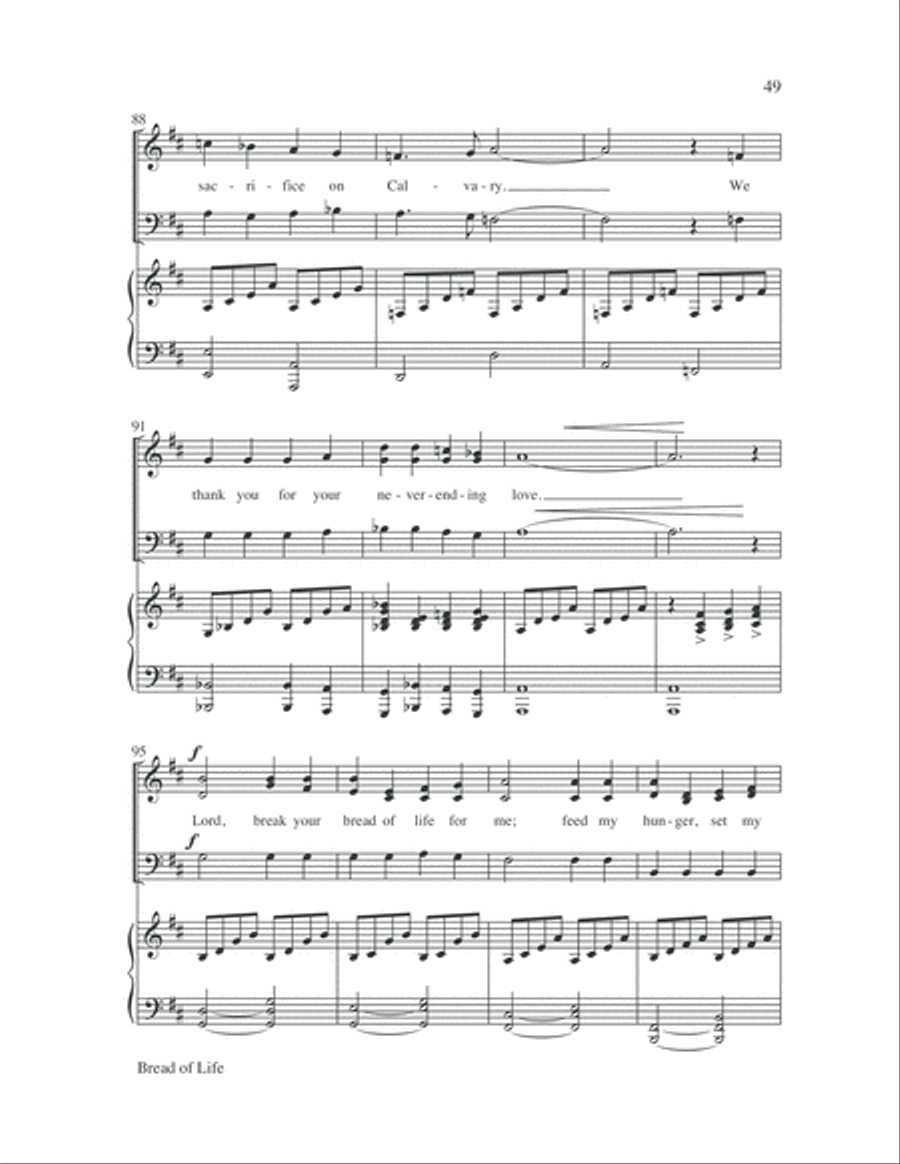 Easy Anthems, Vol. 4 3-Part scores gallery preview page 50