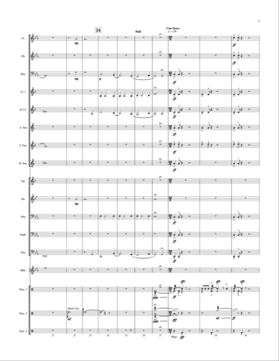 Glorious Revolution: Score Concert Band scores gallery preview page 3