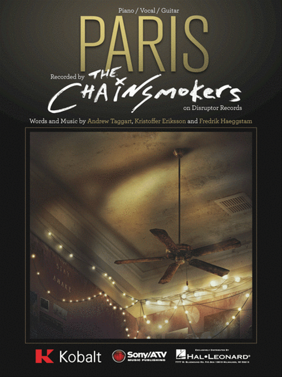 Paris Paris Piano, Vocal, Guitar scores gallery preview page 1