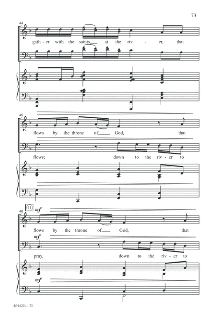 Hymns We Love to Sing, Vol. 2 3-Part scores gallery preview page 73
