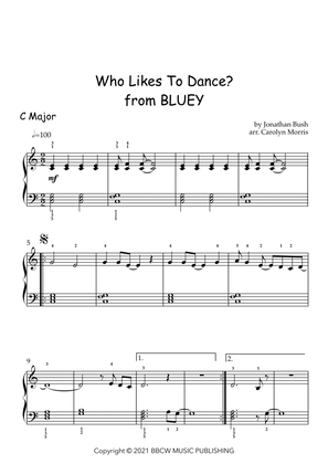 Book cover for Who Likes To Dance?