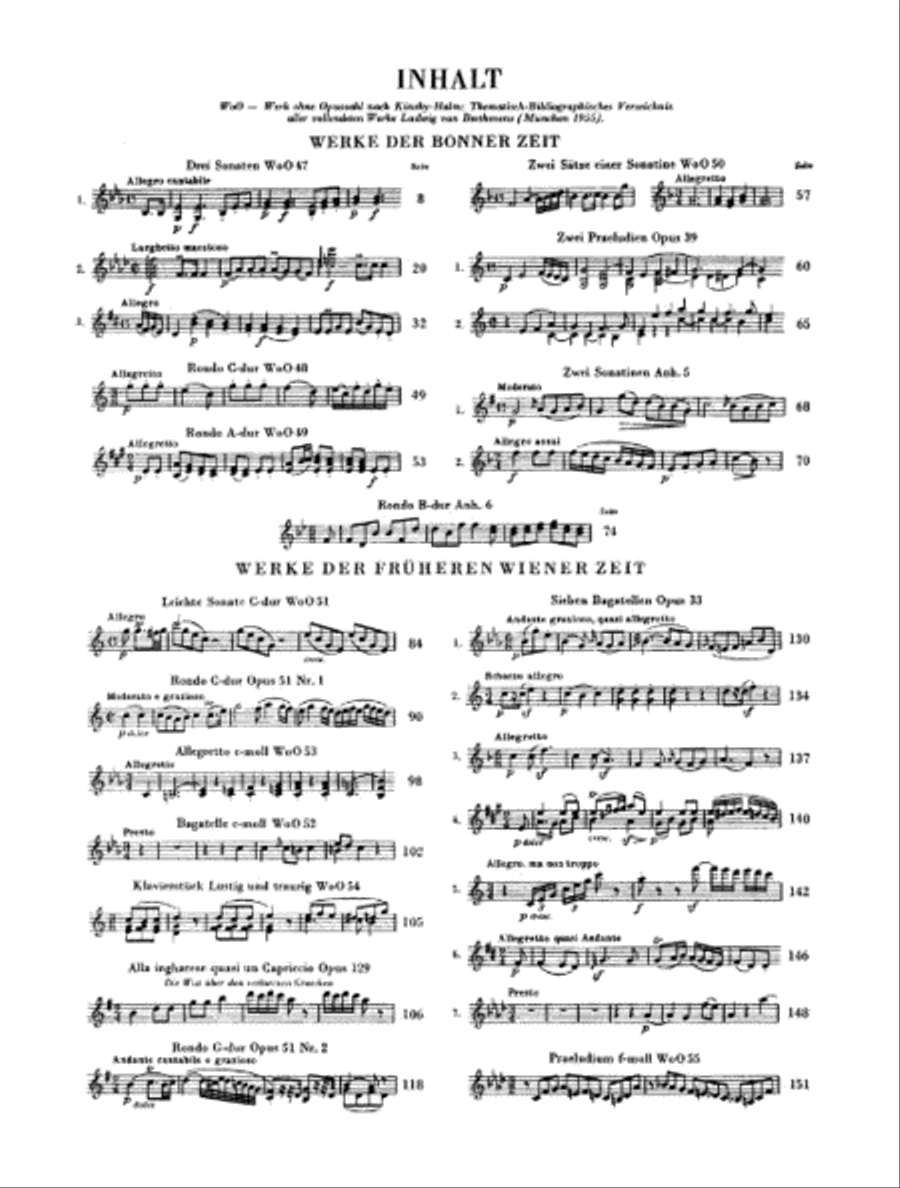 Piano Pieces [Klavierstücke] Piano Solo scores gallery preview page 2