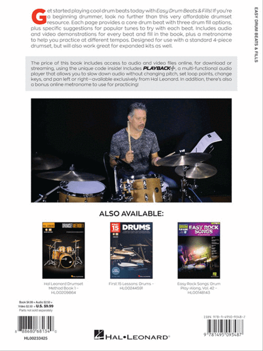 Easy Drum Beats & Fills Percussion scores gallery preview page 5