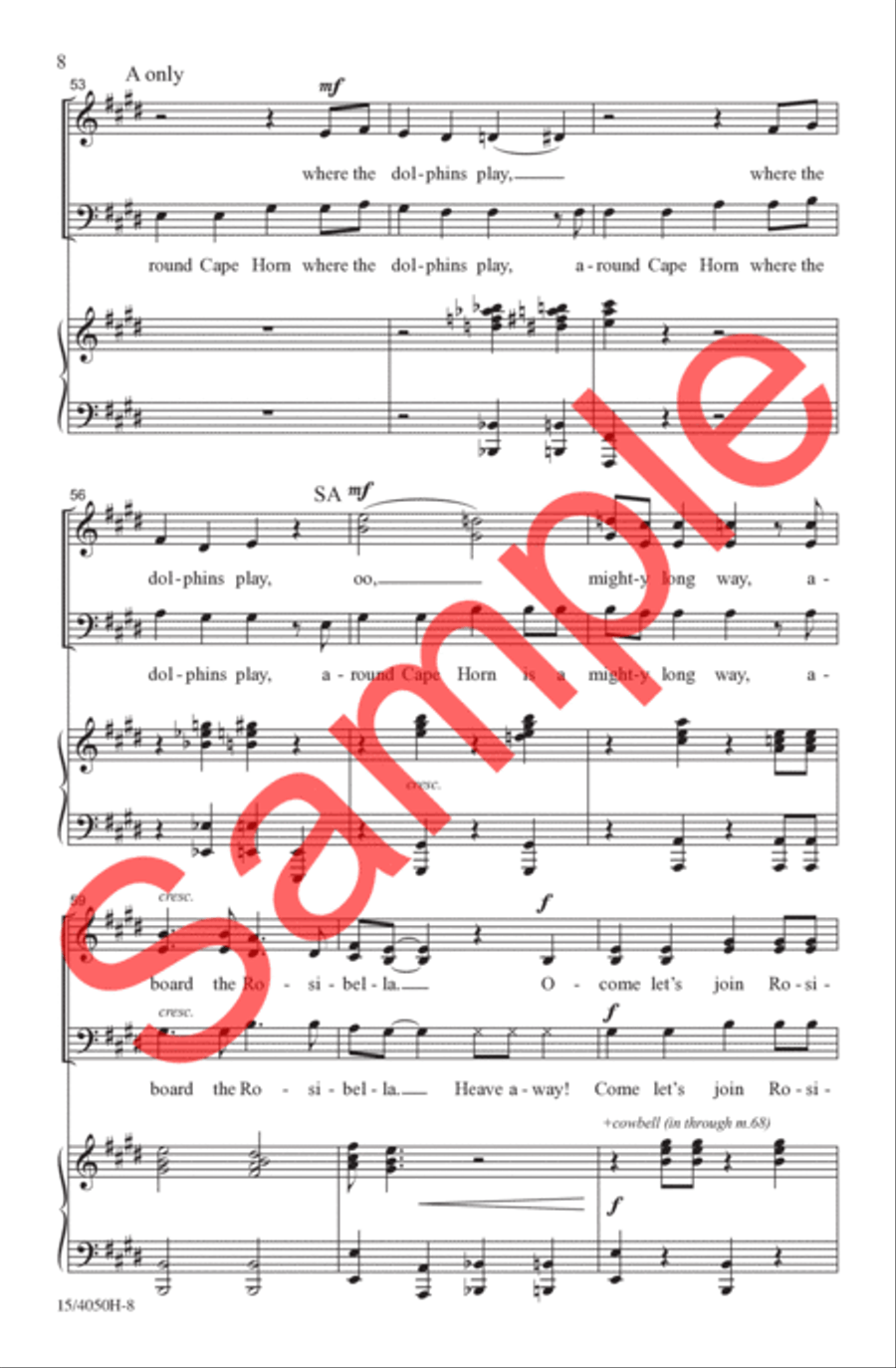 Rosibella Rosibella 3-Part scores gallery preview page 8