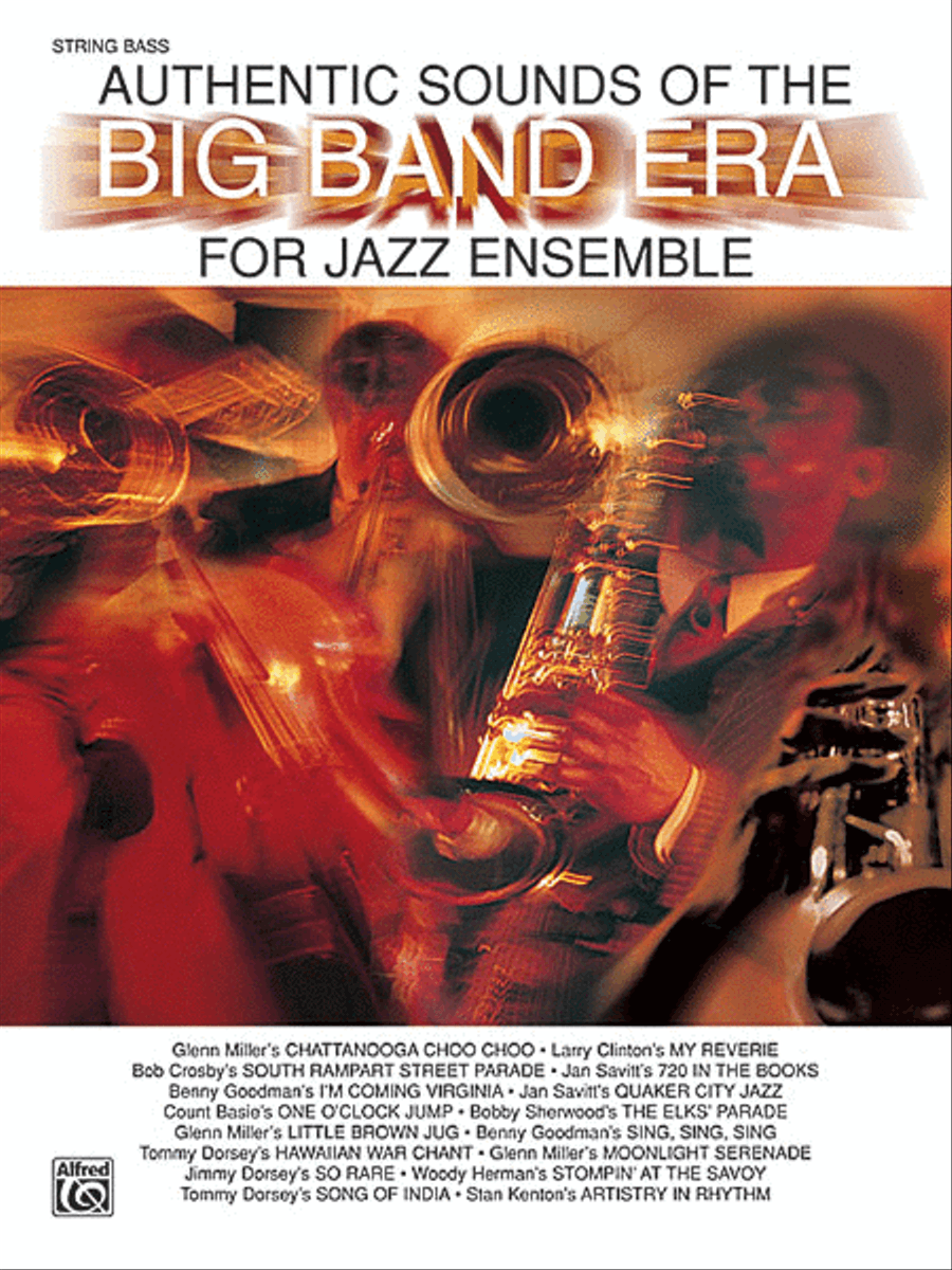 Authentic Sounds of the Big Band Era Jazz Ensemble scores gallery preview page 1