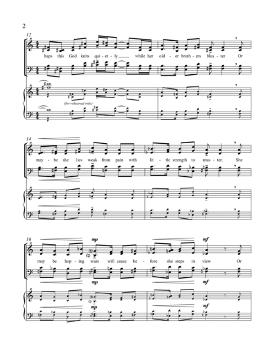Dreaming of Faith Choir scores gallery preview page 2