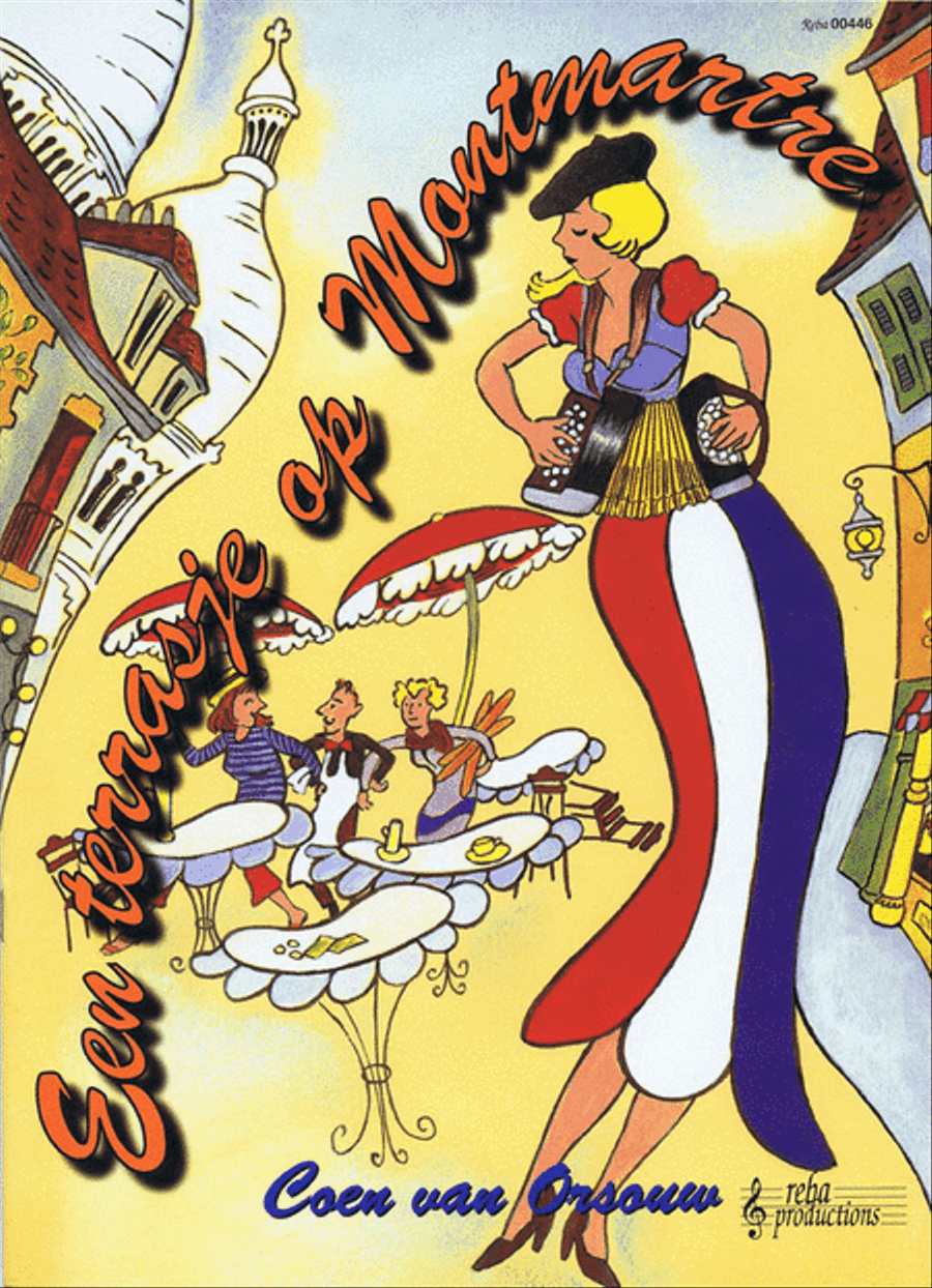 Terrasje Op Montmartre Accordion scores gallery preview page 1