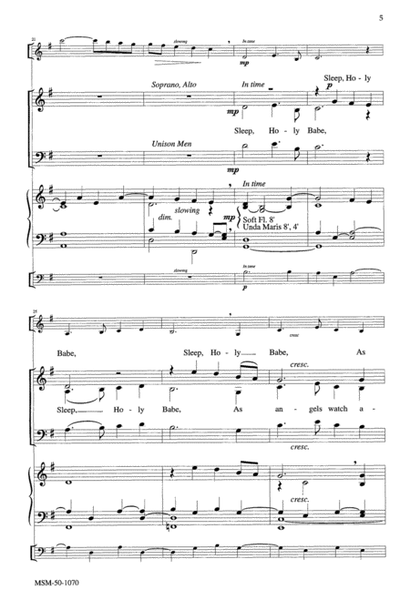 Welcome, Holy Child (Downloadable Choral Score)