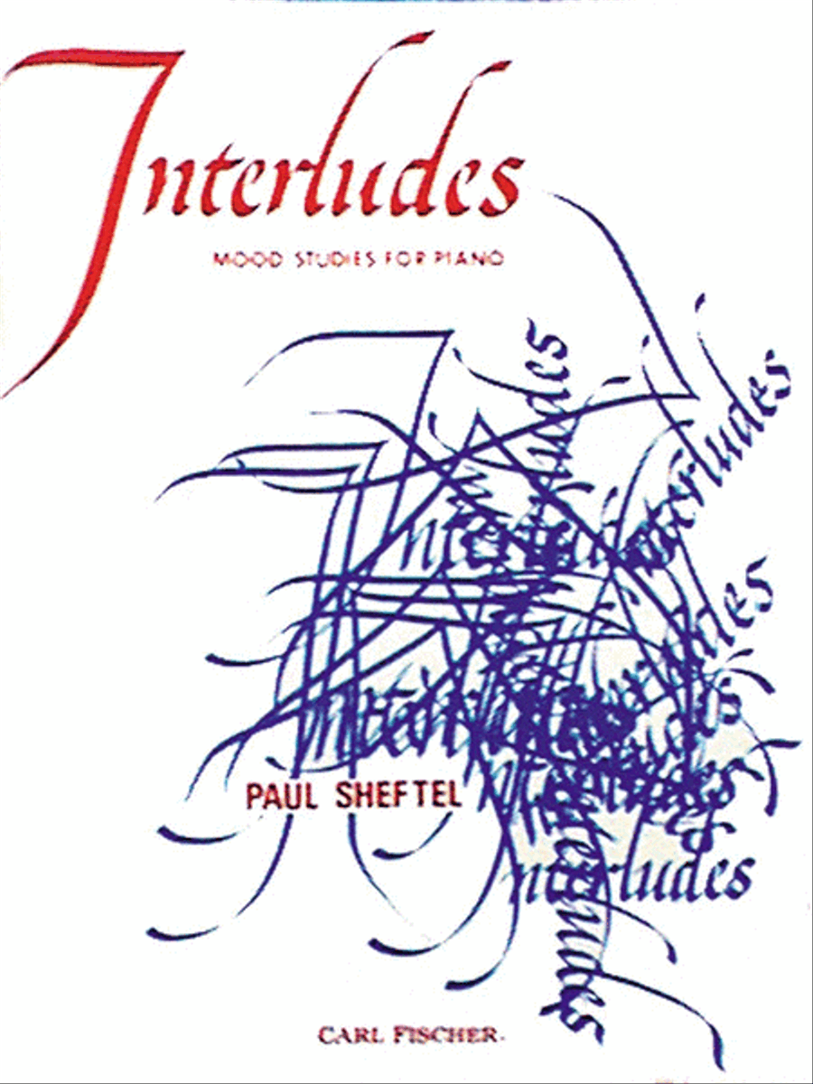 Interludes Piano Solo scores gallery preview page 1