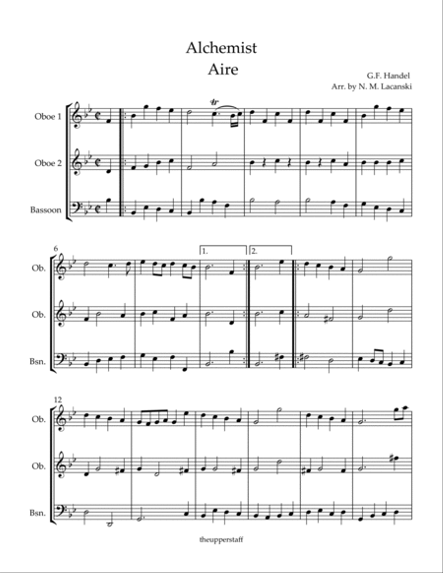 Alchemist Aire Alchemist Aire Woodwind Trio scores gallery preview page 2