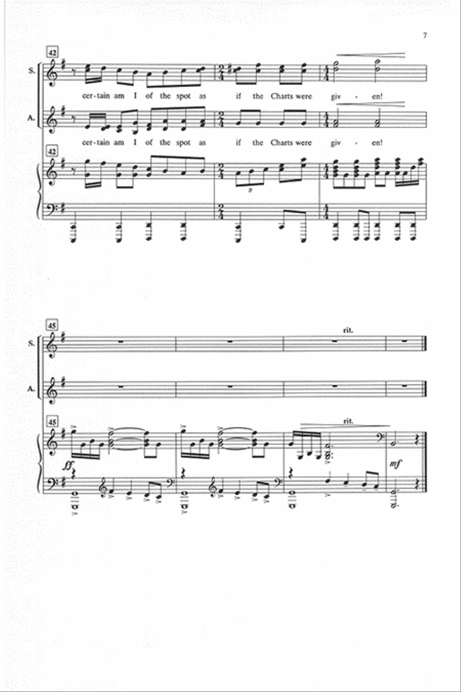I Never Saw a Moor I Never Saw a Moor SSAA scores gallery preview page 6