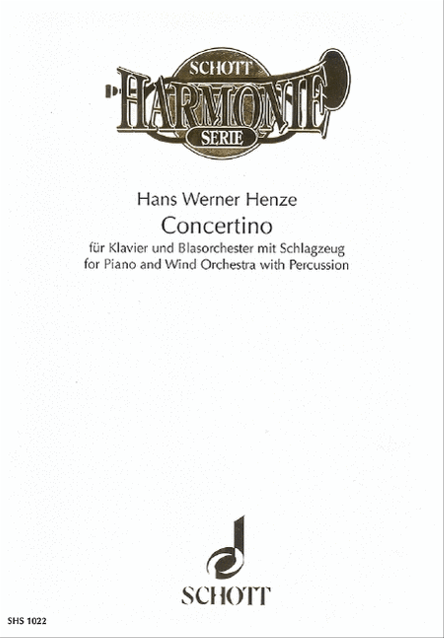 Concertino Concertino Concert Band scores gallery preview page 1