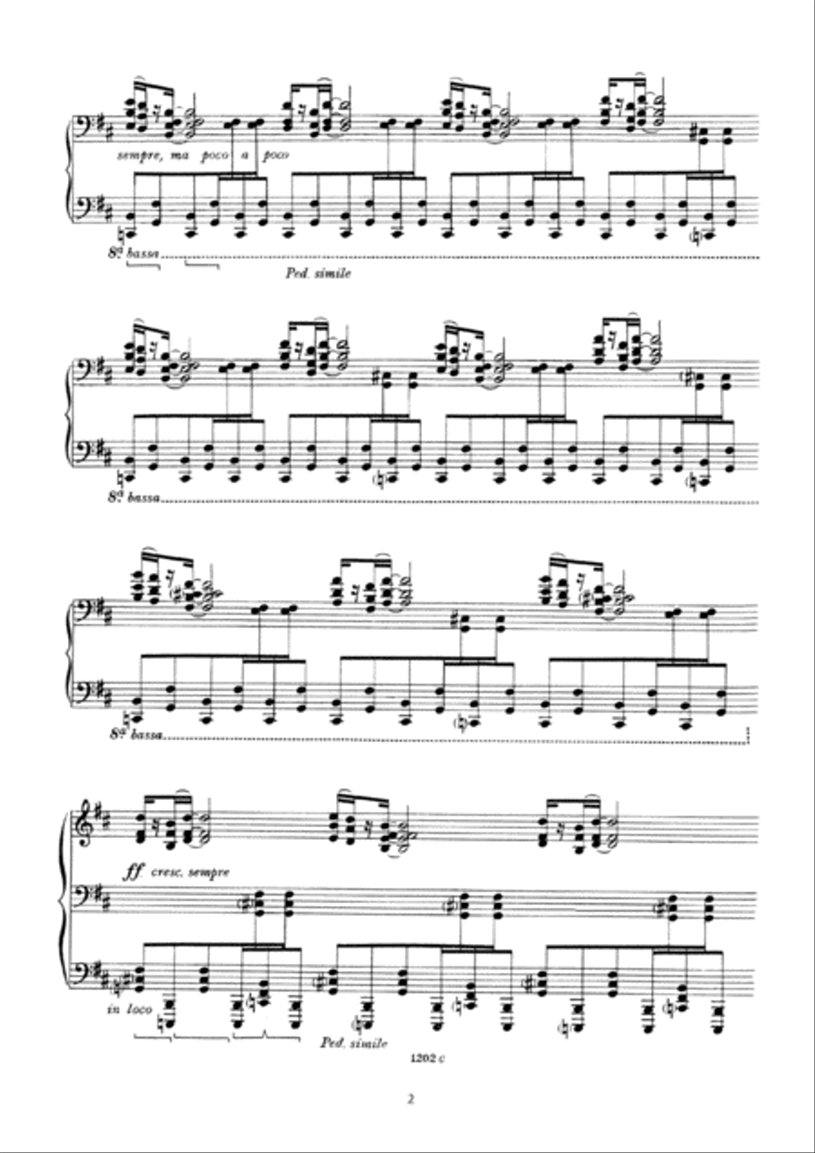 Suite brasileira n.3/3 - Jongo Piano Solo scores gallery preview page 4