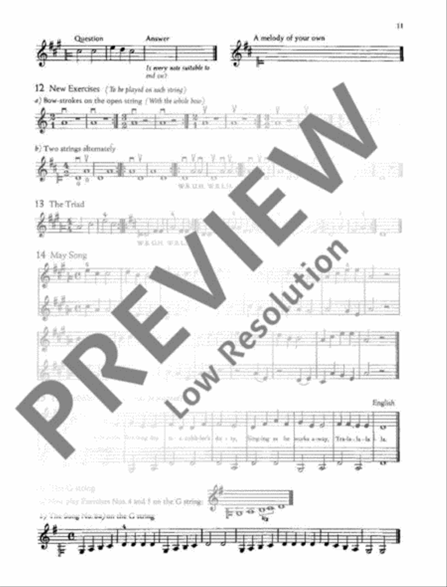 The Doflein Method Violin scores gallery preview page 12