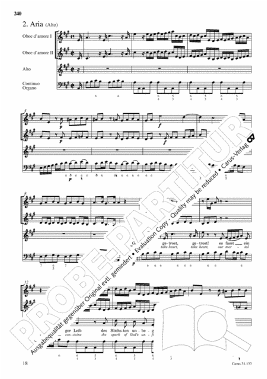 The Complete Sacred Vocal Works (Das geistliche Vokalwerk) Voice scores gallery preview page 241