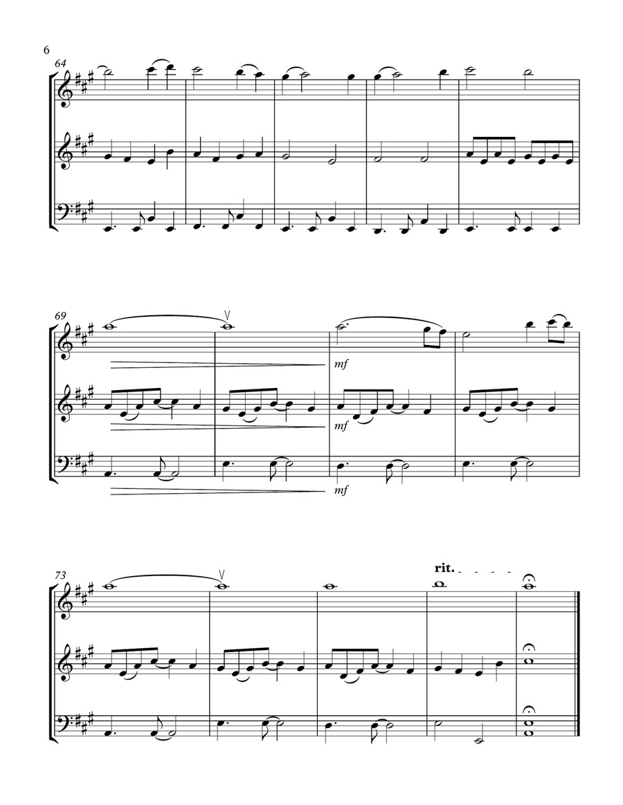 My Heart Will Go On (love Theme From 'titanic') String Trio scores gallery preview page 6