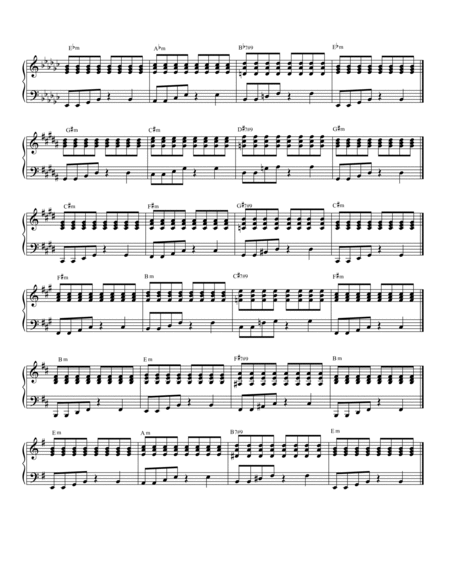 Rock Piano Practice Session 1in All 12 Keys image number null