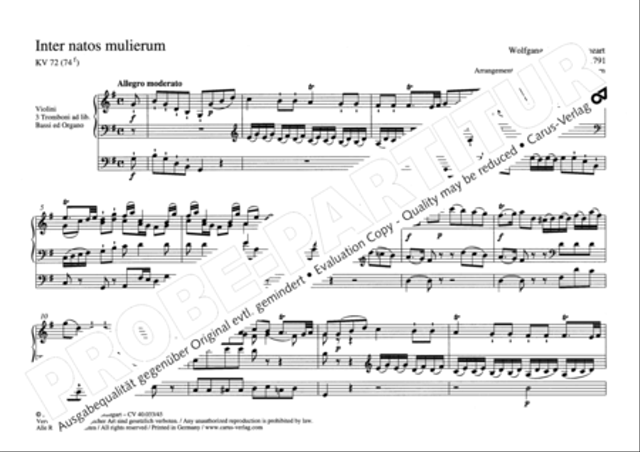 Inter natos mulierum 4-Part scores gallery preview page 4