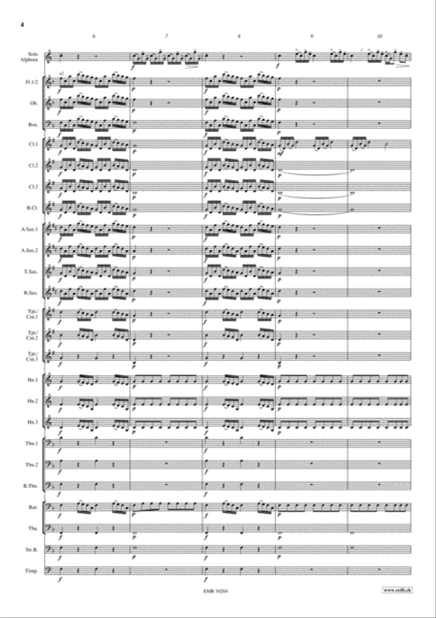 Sinfonia Pastorella Concert Band scores gallery preview page 5