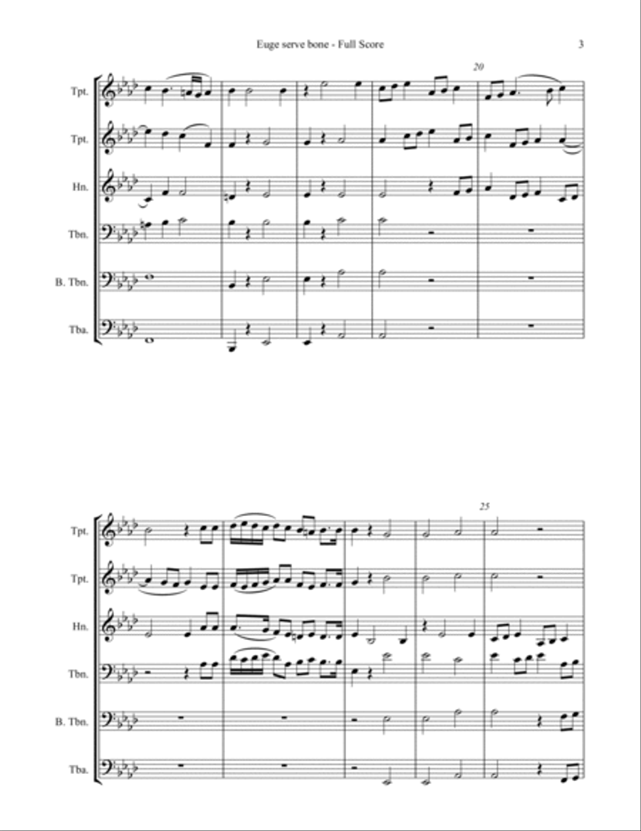 Euge Serve Bone Chamber Music scores gallery preview page 3