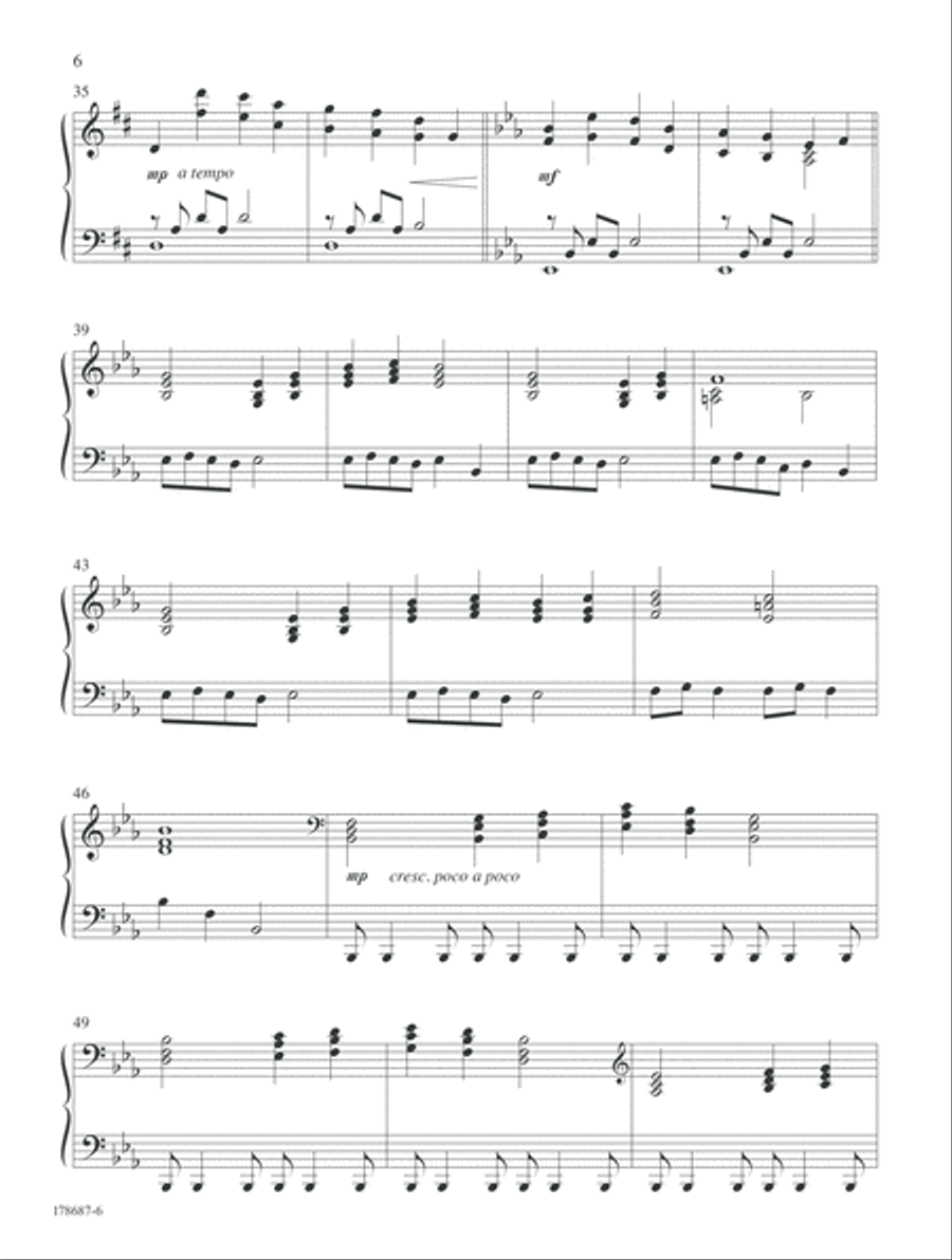 Be Still Be Still Piano Solo scores gallery preview page 4