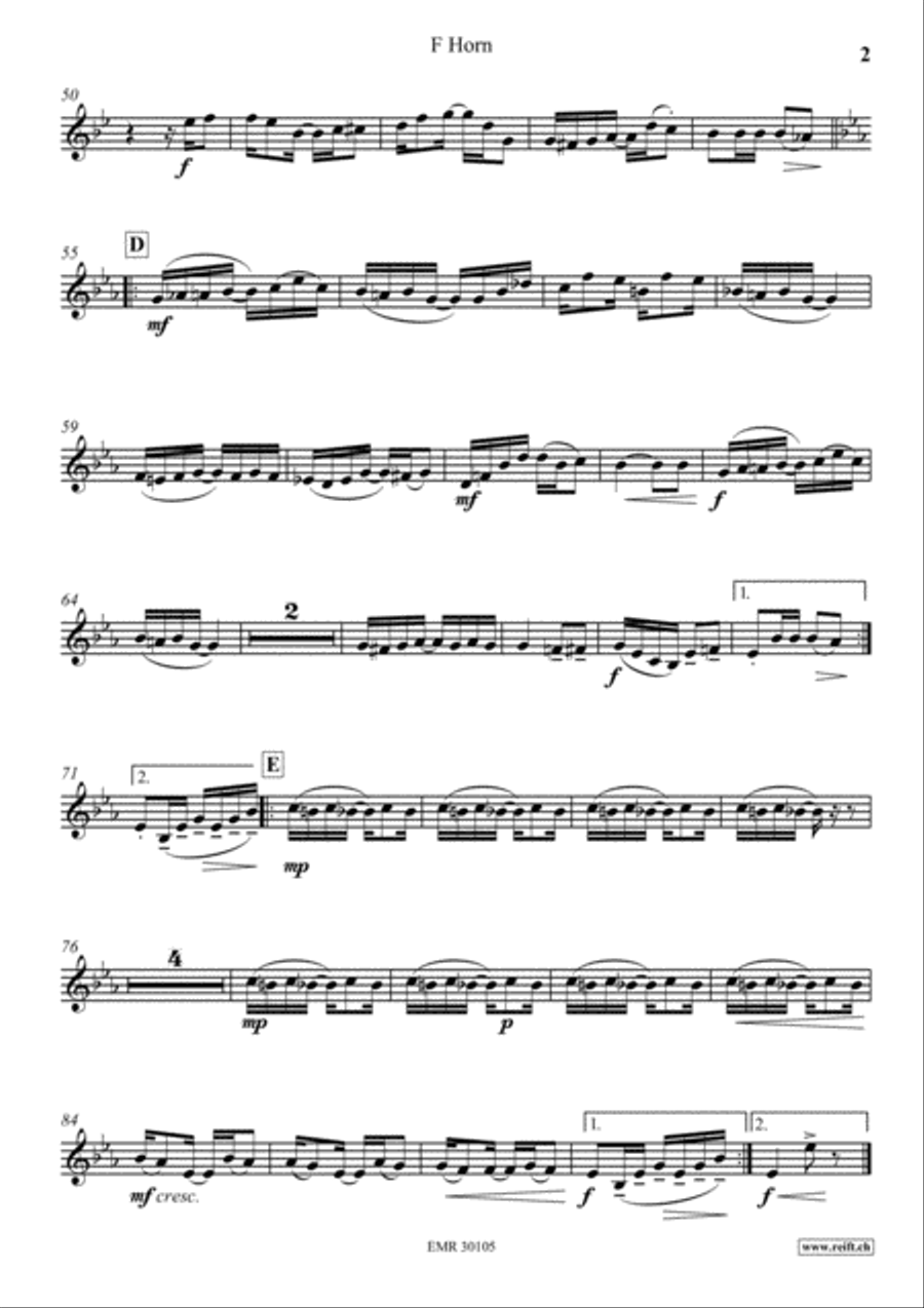 Rose Leaf Rag Horn scores gallery preview page 3