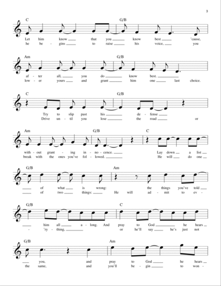 How To Save A Life How To Save A Life Piano scores gallery preview page 3