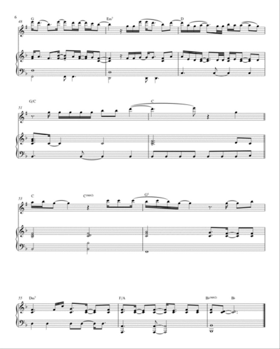 Easy On Me Small Ensemble scores gallery preview page 6