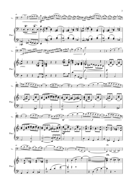 Klengel Cello Concertino No. 1 in C Major, Op. 7 for Cello and Piano image number null