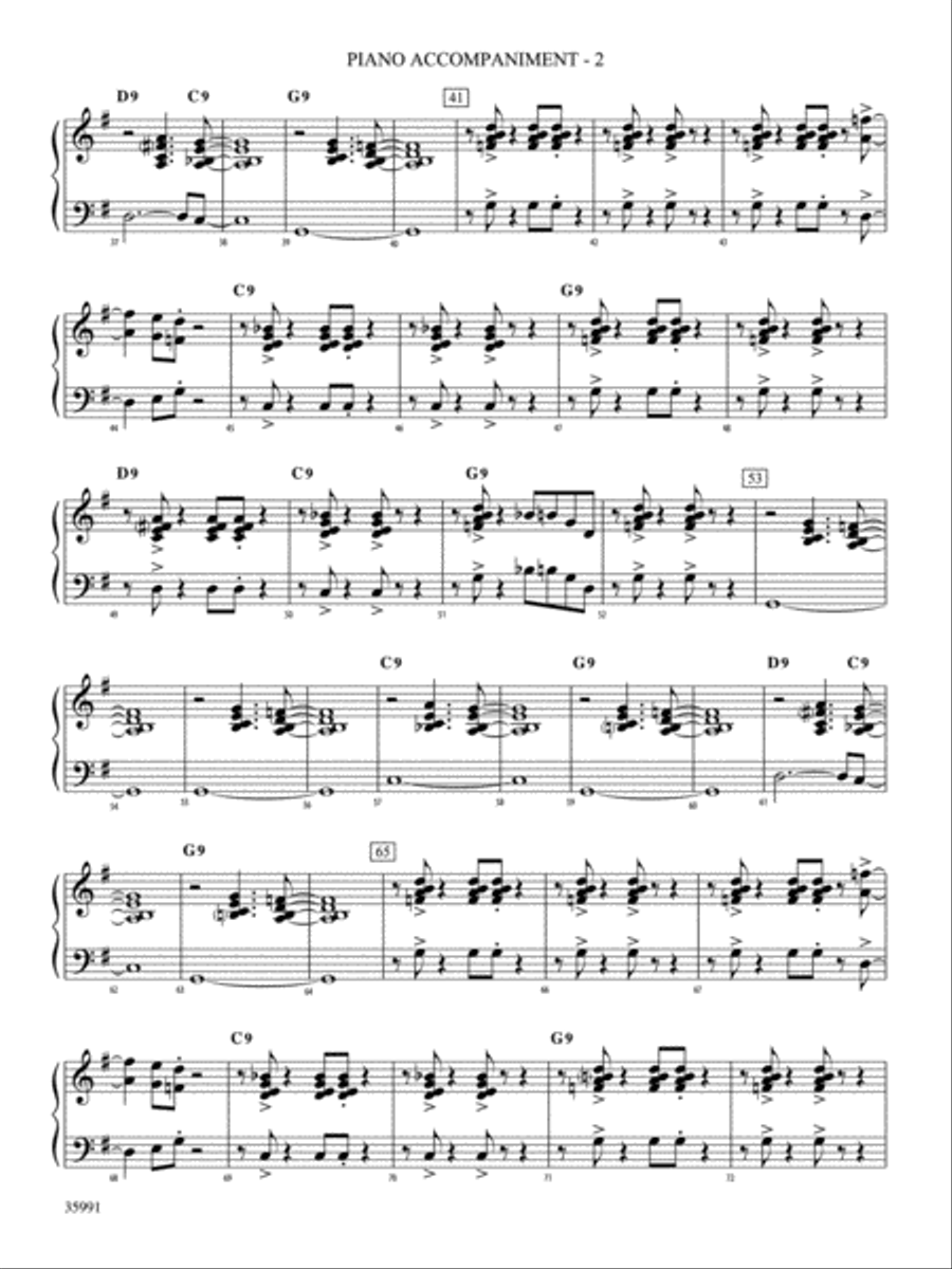 Johns Creek Jump: Piano Accompaniment Orchestra scores gallery preview page 2