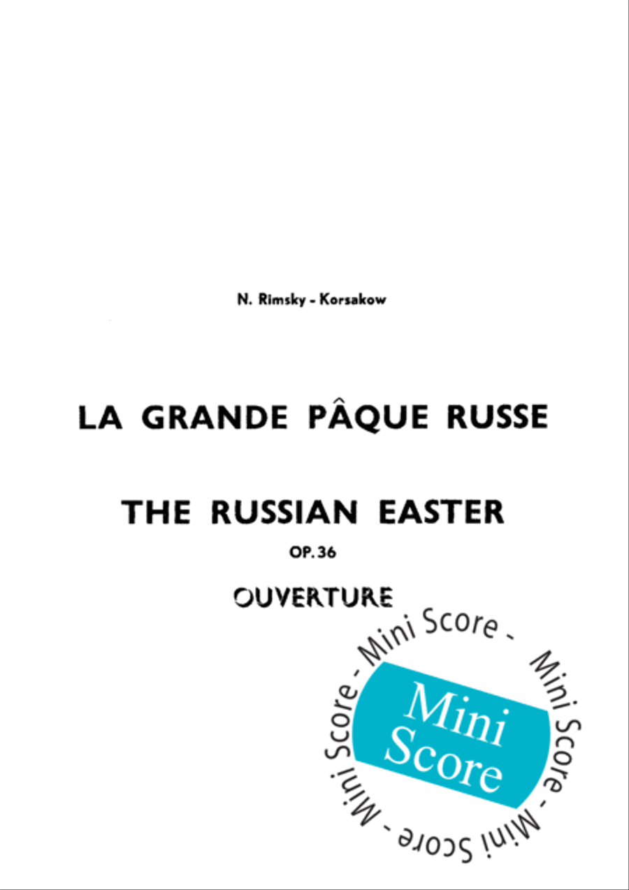 La Grande Paque Russe Concert Band scores gallery preview page 3