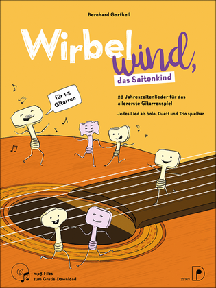 Book cover for Wirbelwind, das Saitenkind