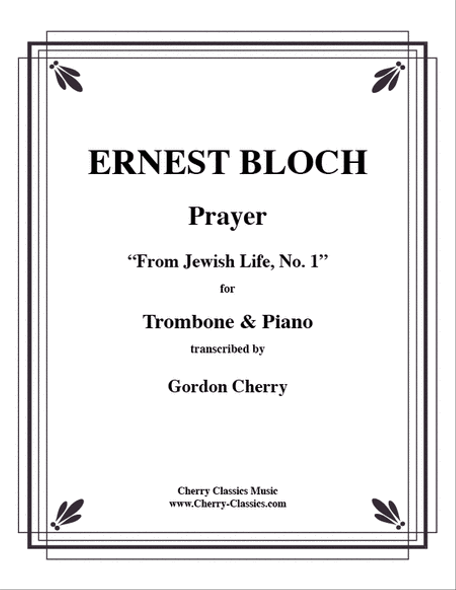 Prayer for Trombone & Piano